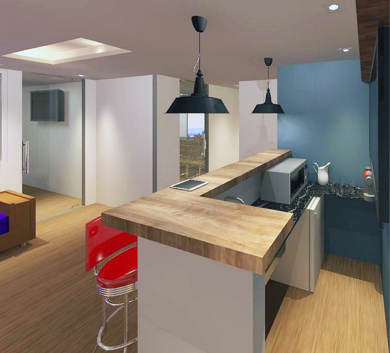 Modelagem 3D, render, REVIT, BIM